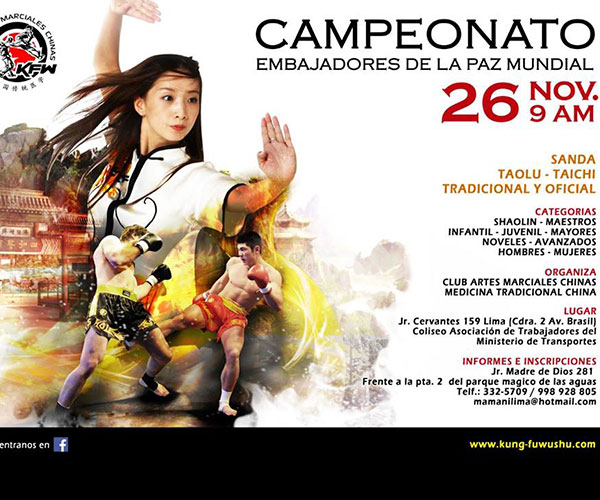 Campeonato de Kung Fu 26 de Noviembre del 2017